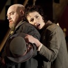 Richard Mosley-Evans as Gianni Scicchi with Paula Sides as his daughter Lauretta