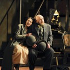 Paula Sides as Lauretta alongside Richard Mosley-Evans as Gianni Scicchi, her father