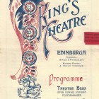 Tosca 1929 programme cover