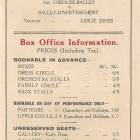Carl Rosa 1926 Glasgow Theatre Royal