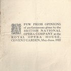 Press opinions cover